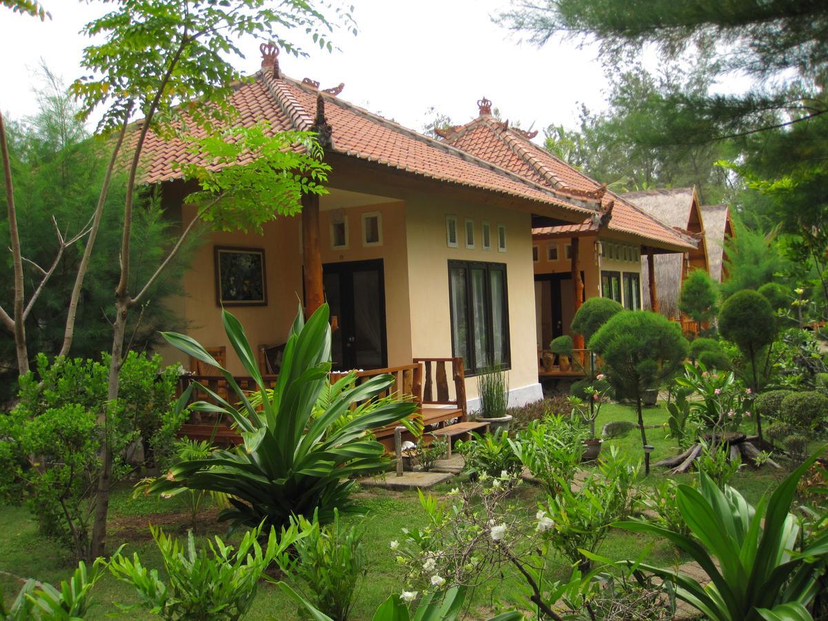 Jepun Bungalows Gili Meno Exterior foto