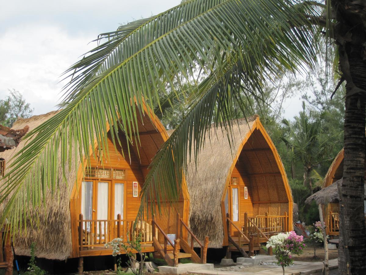 Jepun Bungalows Gili Meno Exterior foto